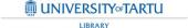 Logo University of Tartu Library